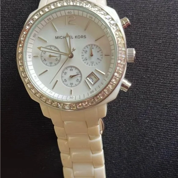 Michael Kors | Accessories | Michael Kors White Ceramic 